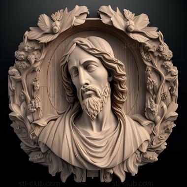 3D model st jesus (STL)